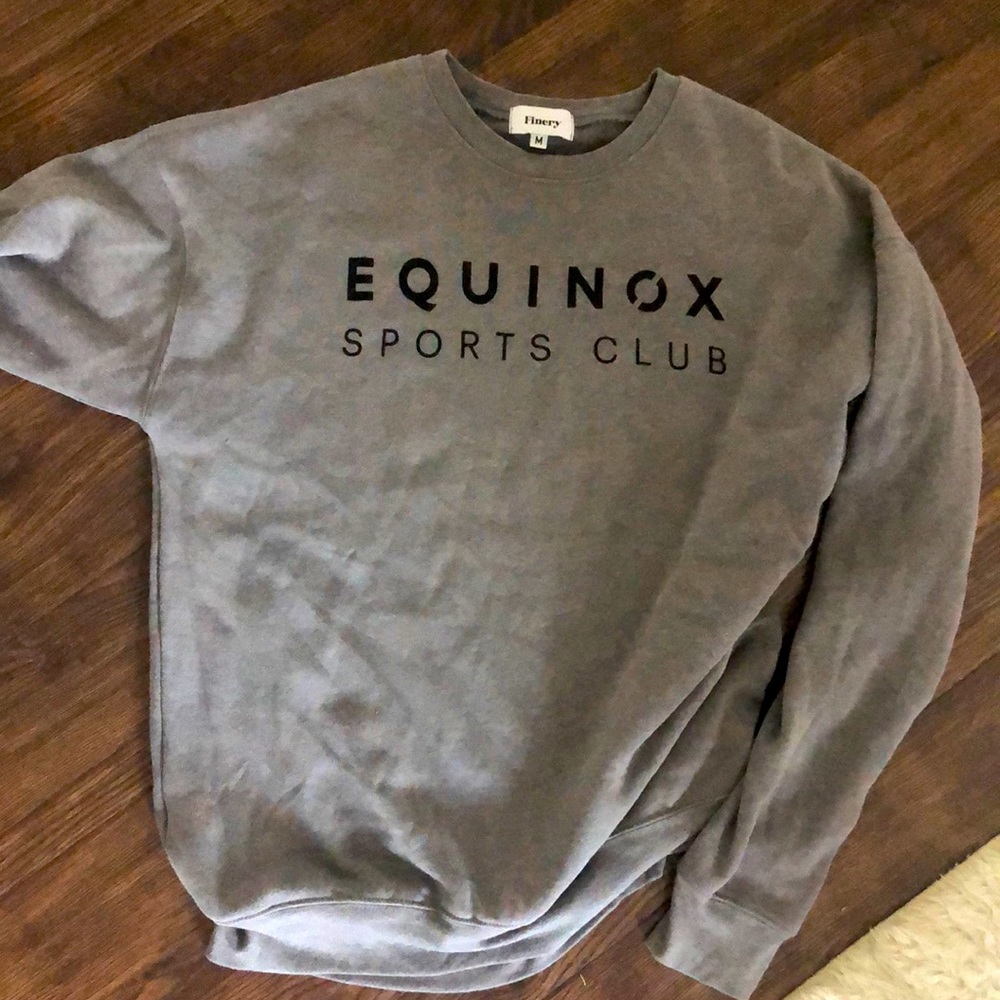EQUINOX. 100% cotton sweatshirt